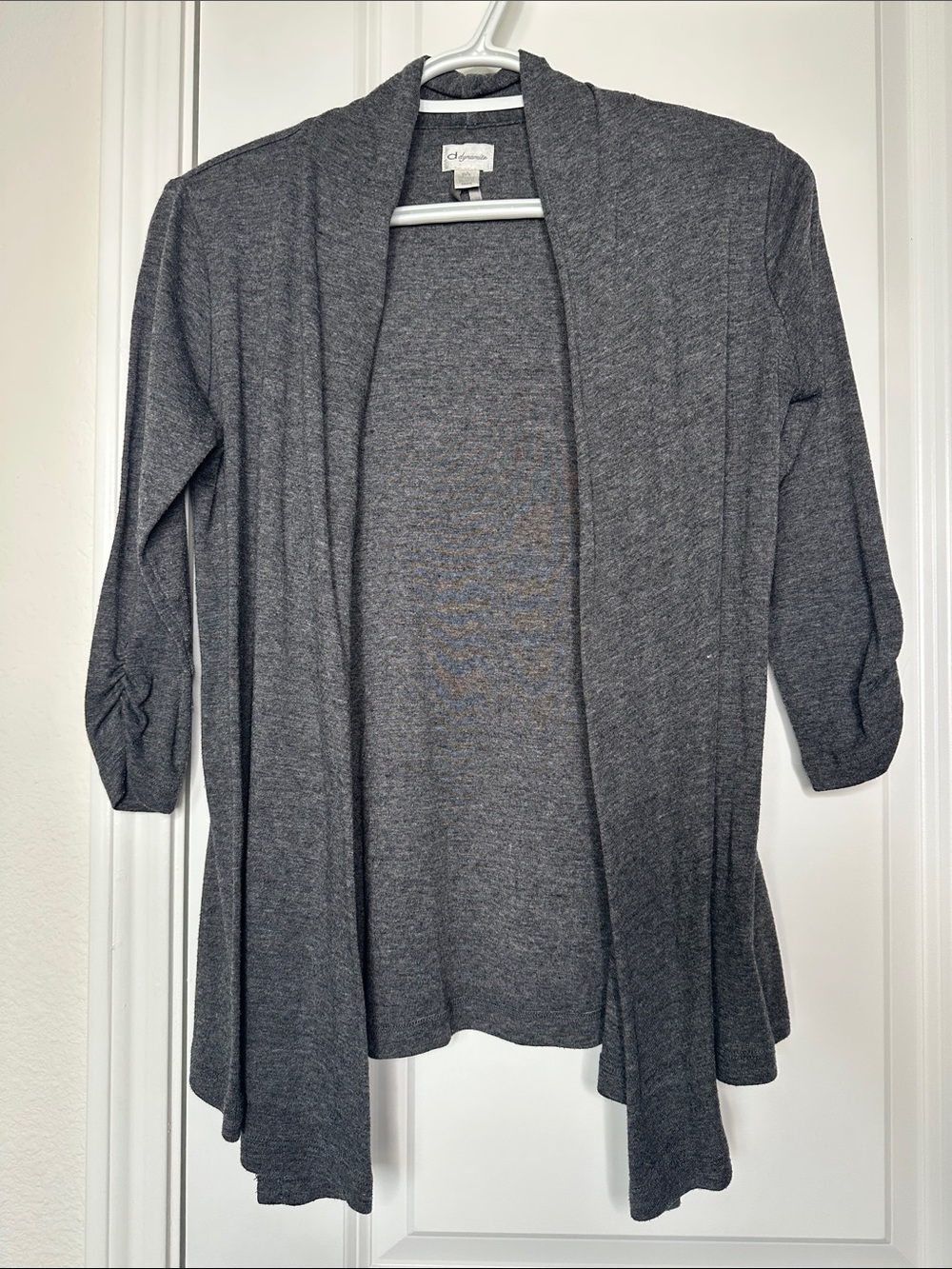 Dynamite Basic Charcoal Gray Cardigan